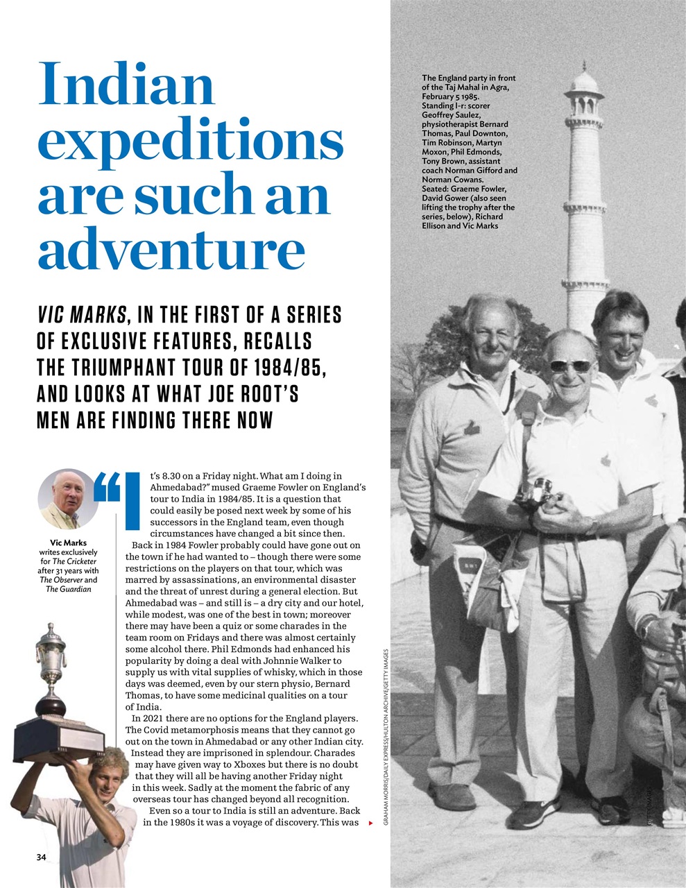 The Cricketer Magazine Preview Pages