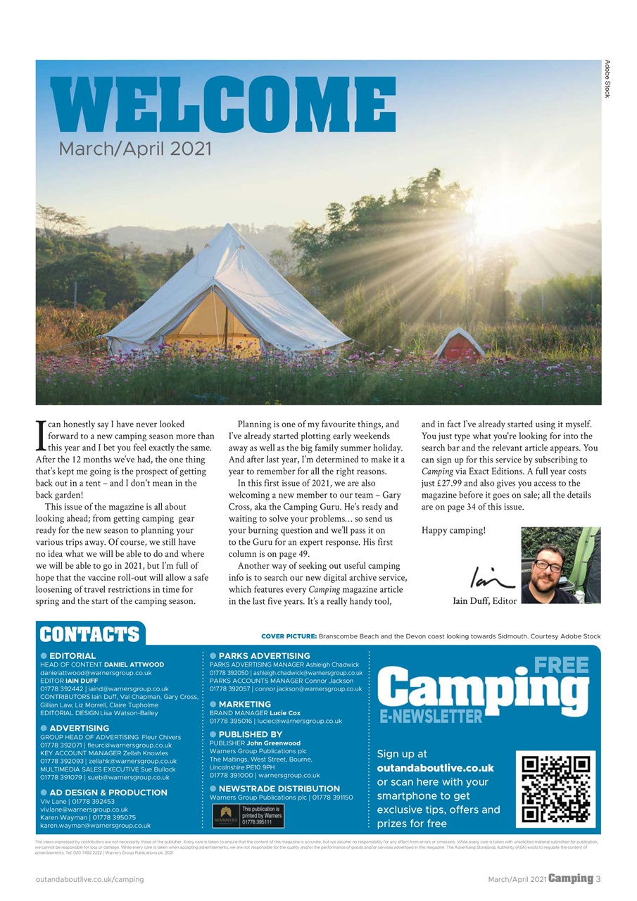 Camping Preview Pages