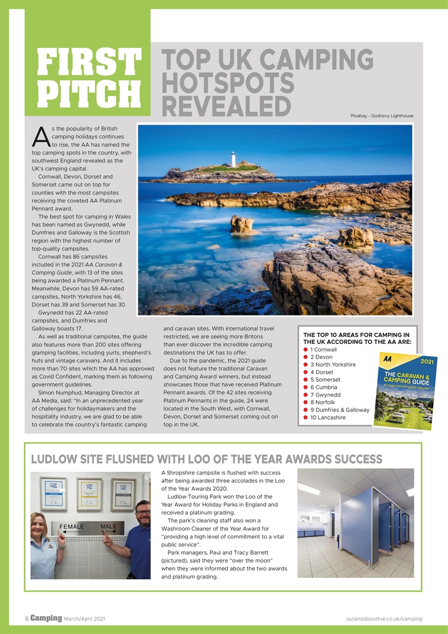 Camping Preview Pages