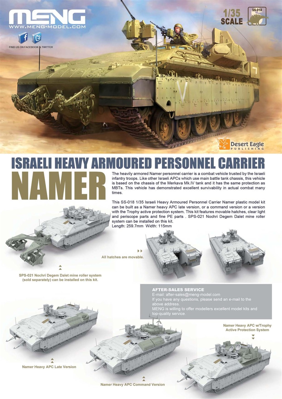 Meng AFV Modeller Preview Pages
