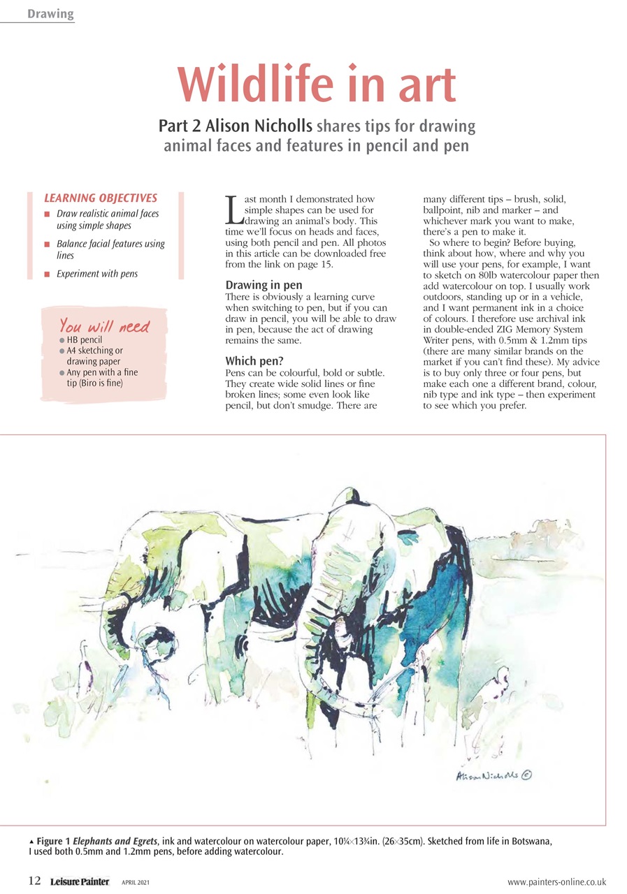 Leisure Painter & The Artist Preview Pages