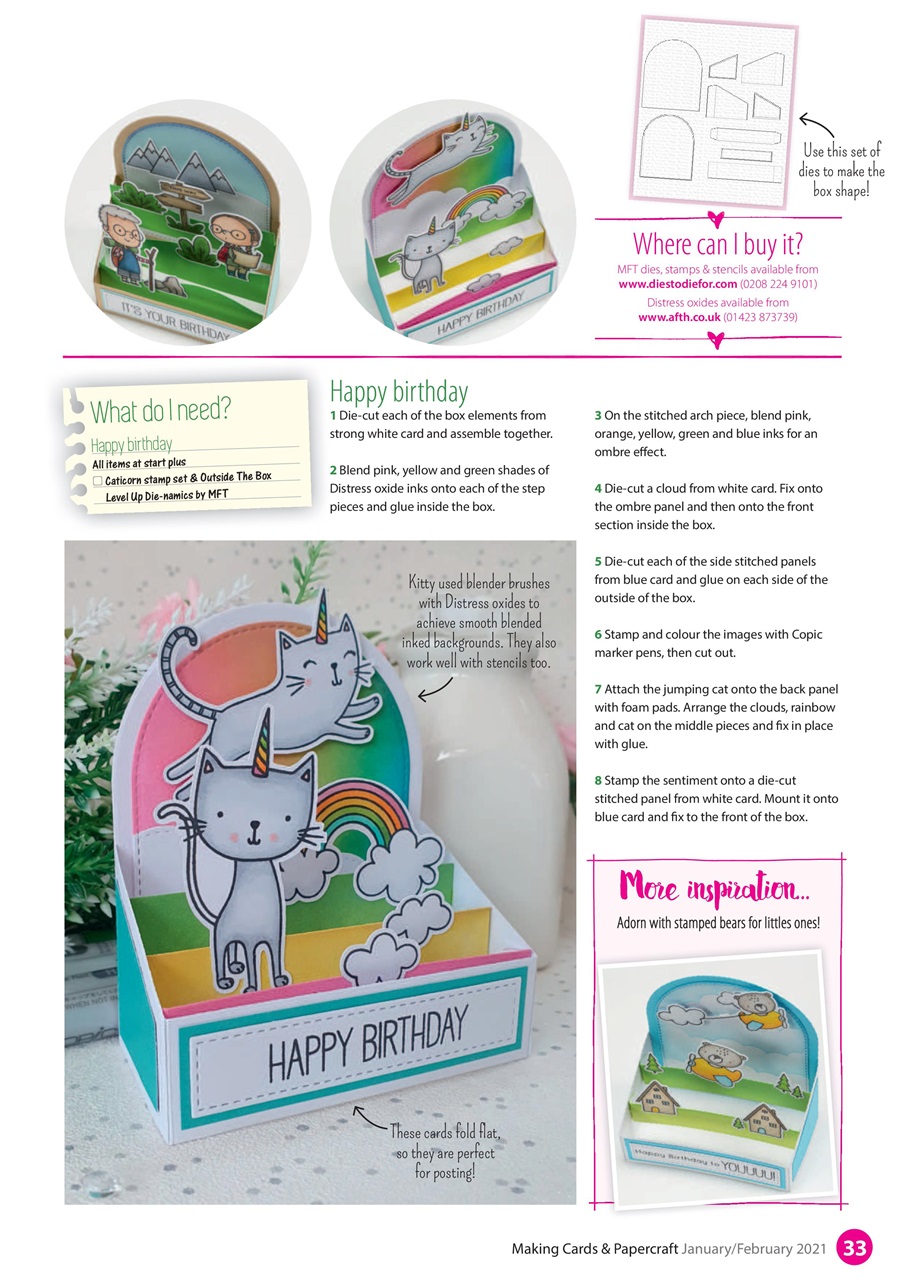 Making Cards & Papercraft Preview Pages