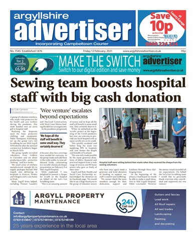 Argyllshire Advertiser issue 12/2/21