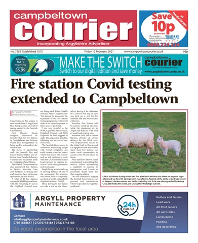 Campbeltown Courier issue 12/2/21