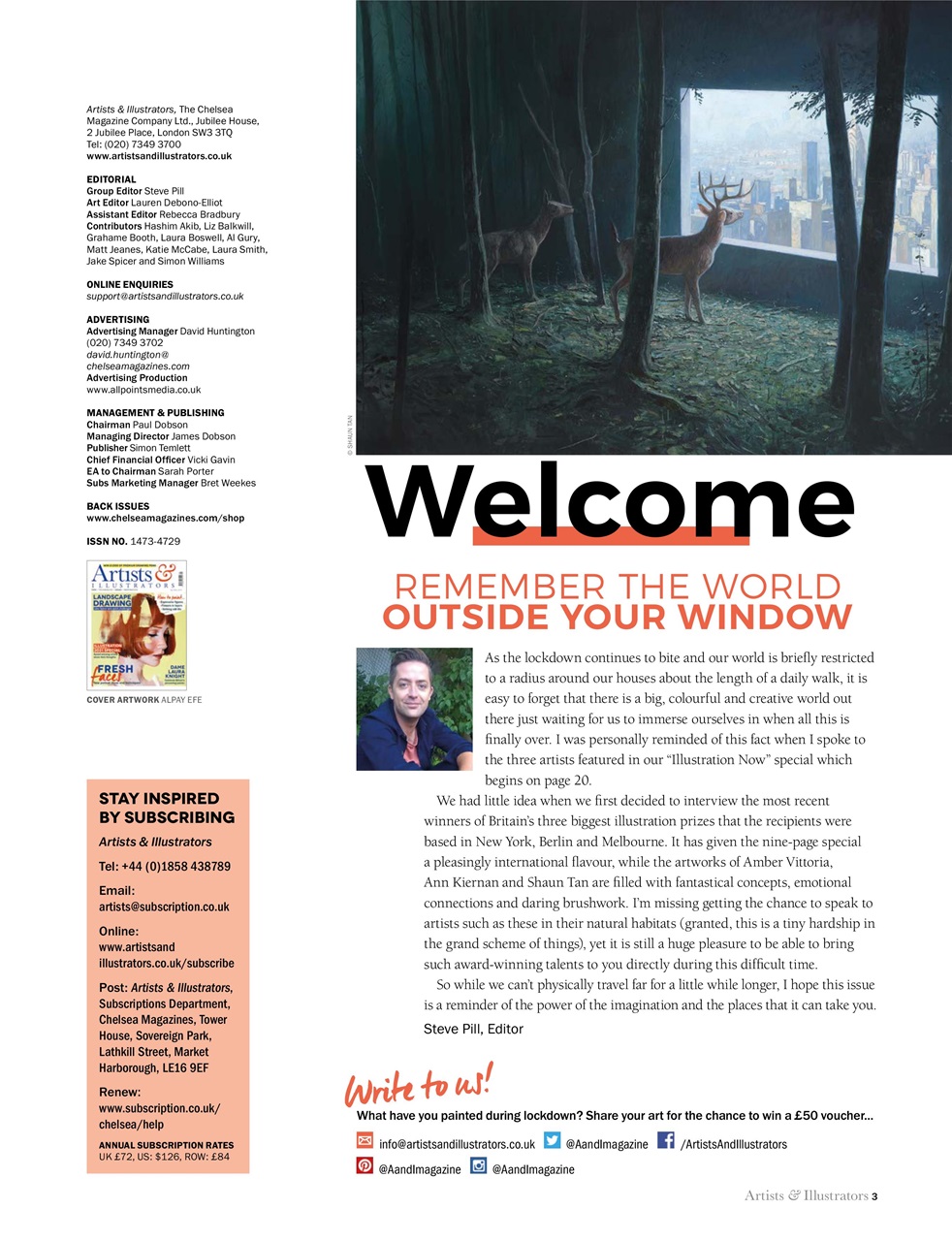 Artists & Illustrators Preview Pages