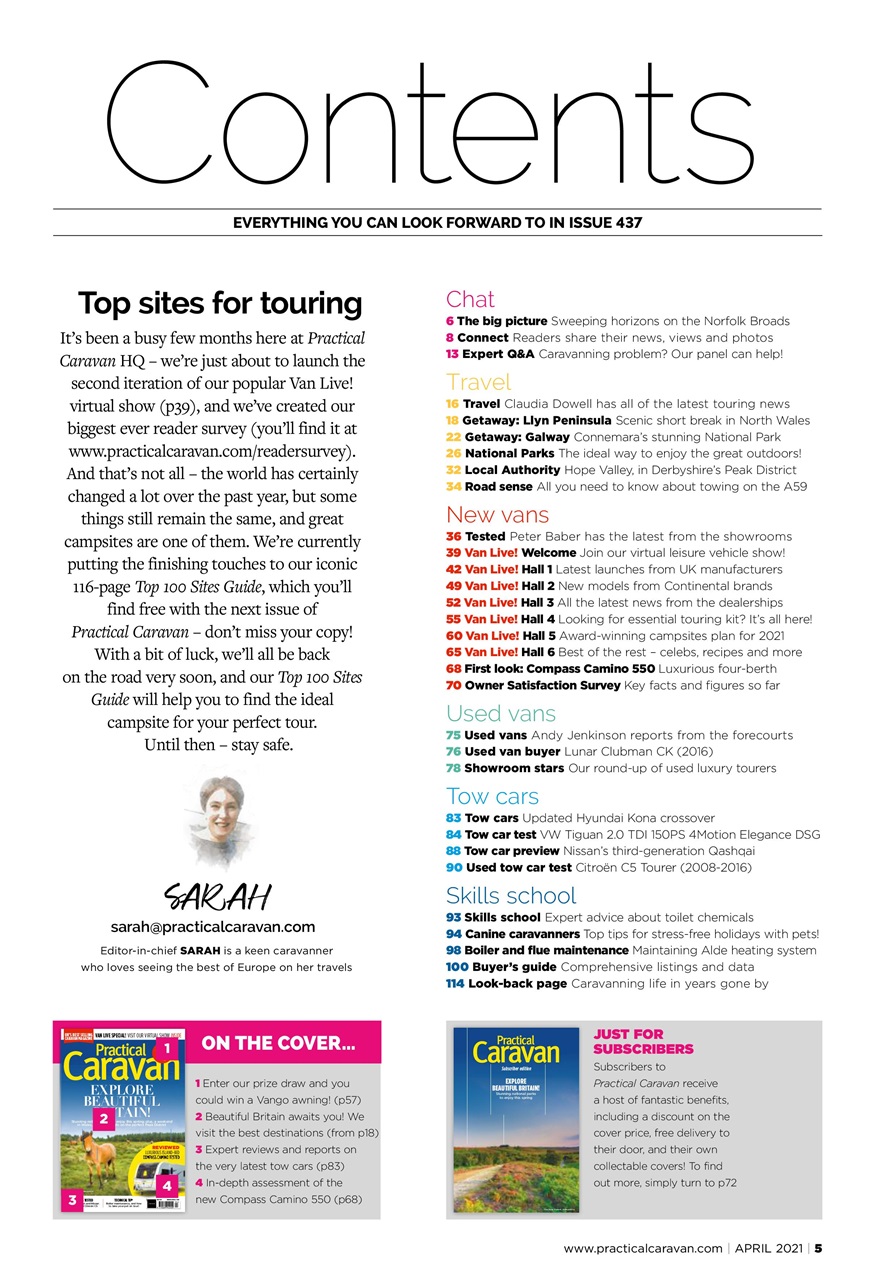 Practical Caravan Preview Pages