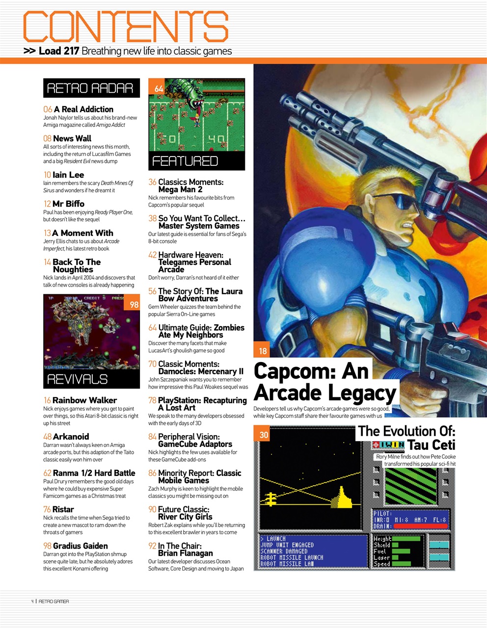 Retro Gamer Preview Pages