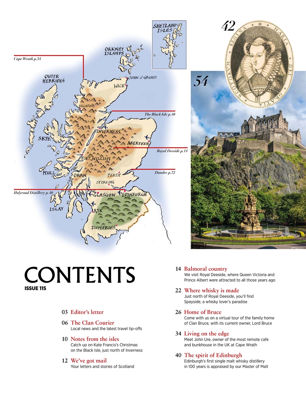 Scotland Magazine Preview Pages