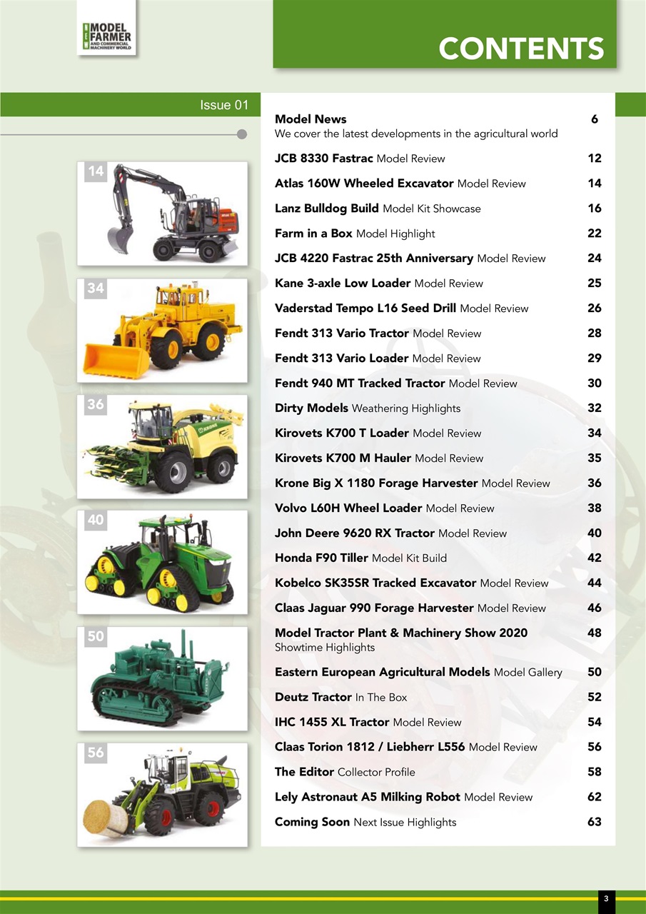 Model Farmer Magazine Preview Pages