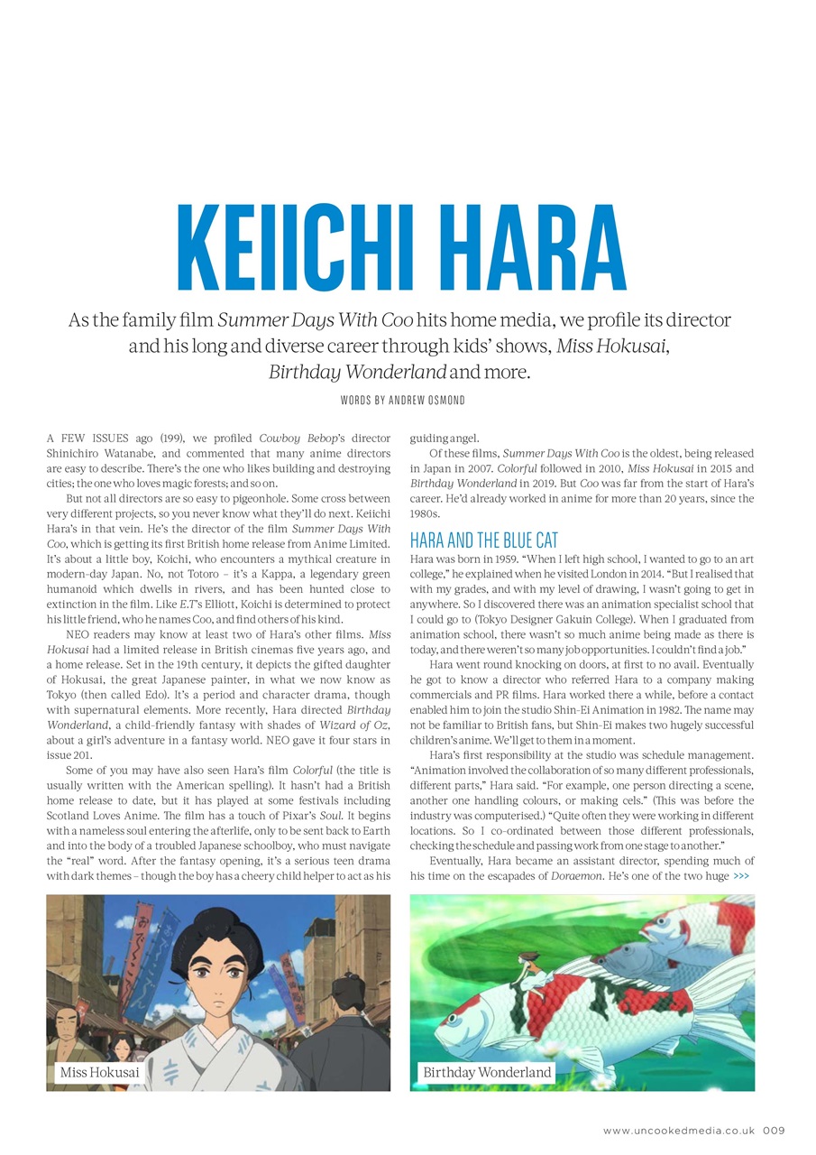 NEO Magazine Preview Pages