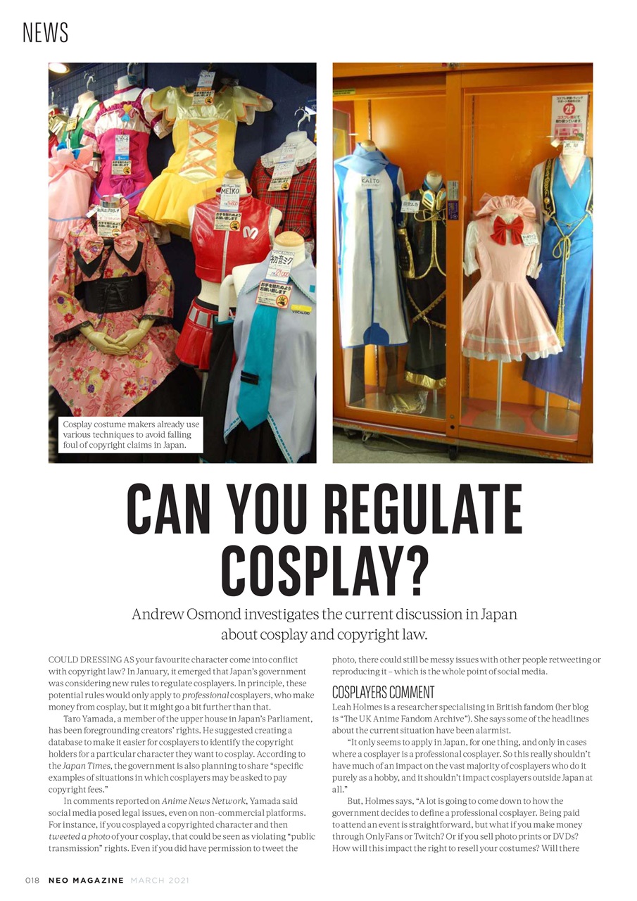 NEO Magazine Preview Pages