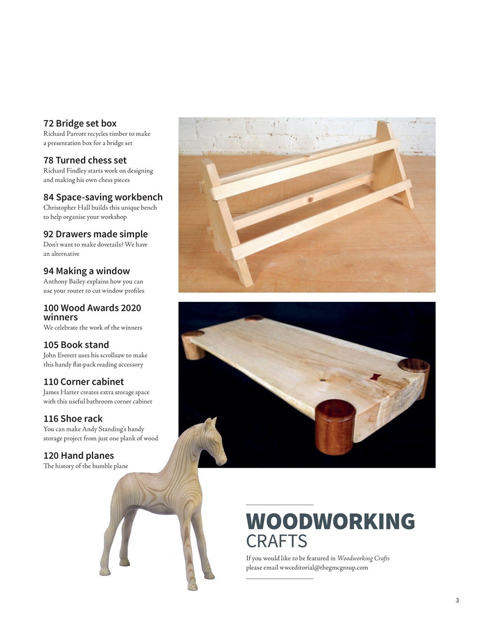 Woodworking Crafts Magazine Preview Pages