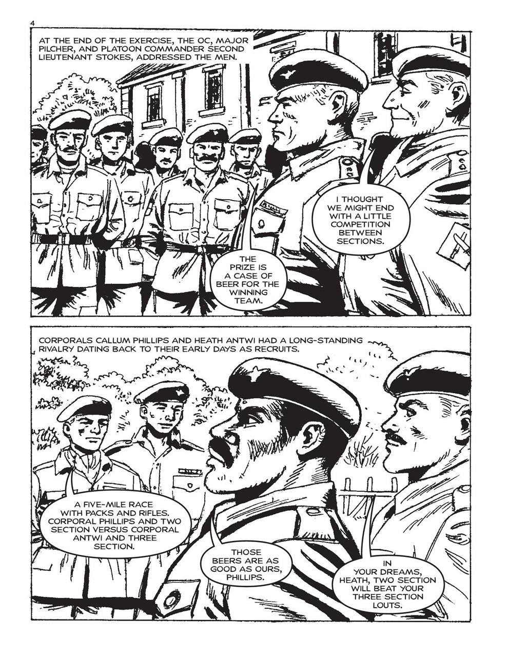 Commando Preview Pages