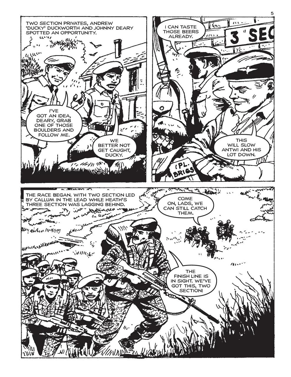 Commando Preview Pages