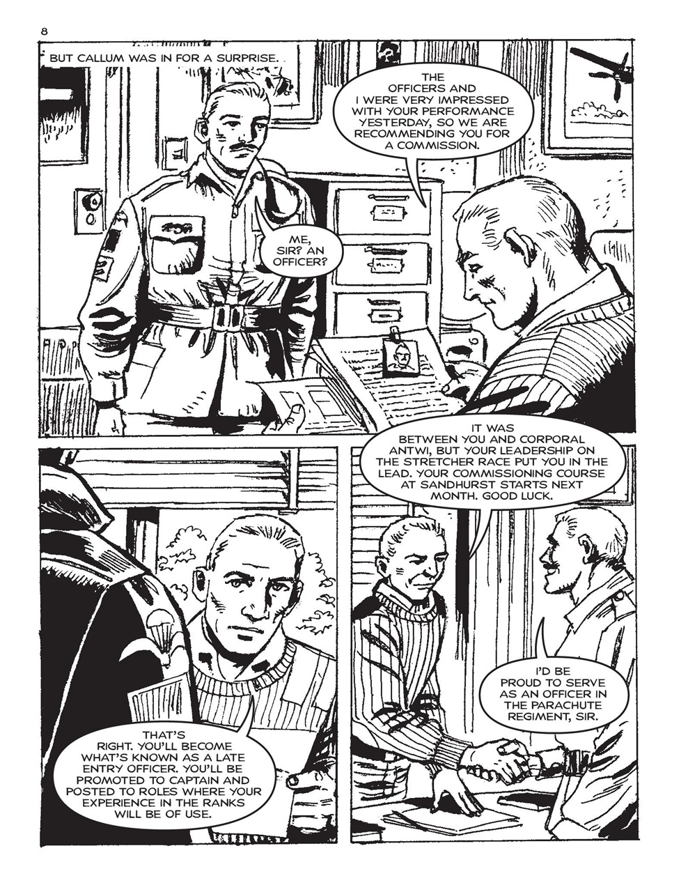 Commando Preview Pages