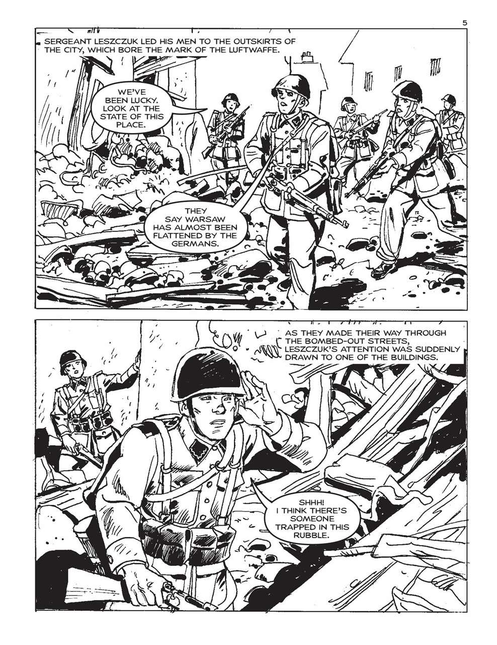 Commando Preview Pages