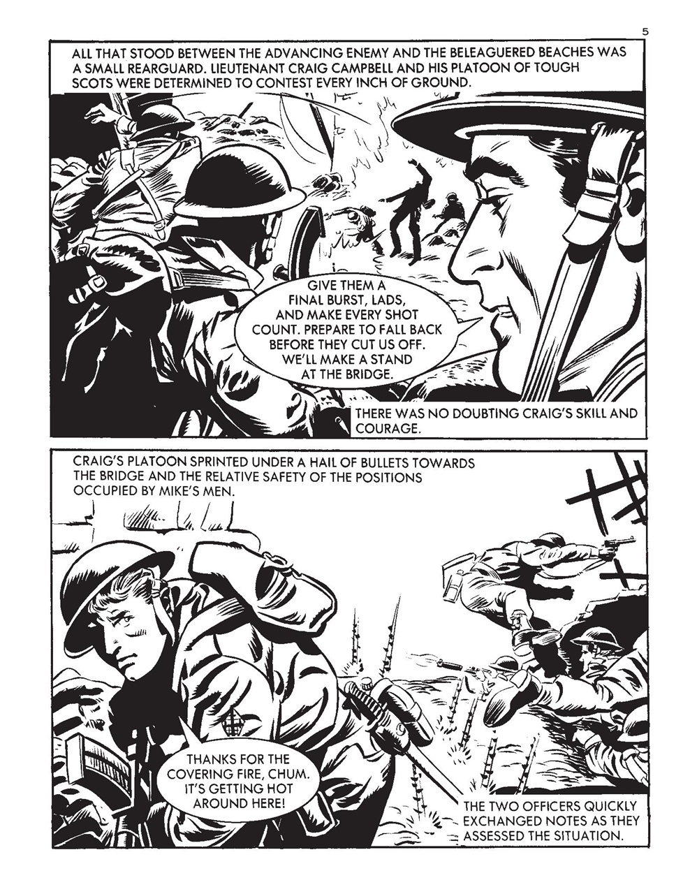 Commando Preview Pages