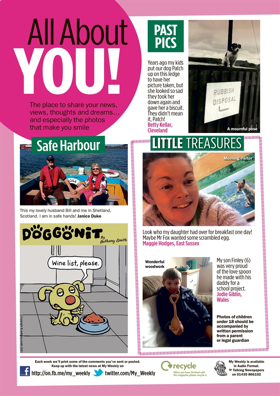 My Weekly Preview Pages