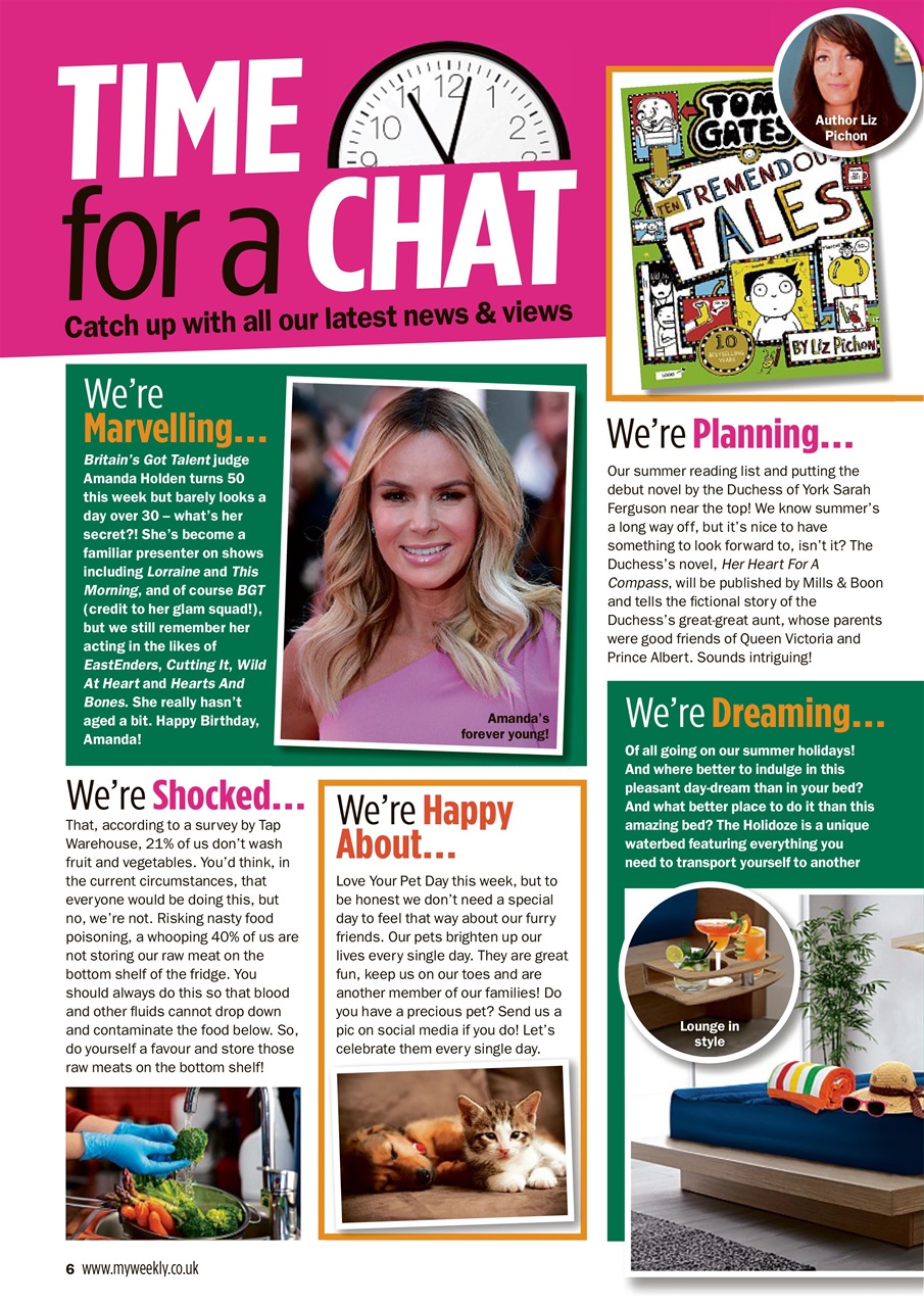 My Weekly Preview Pages