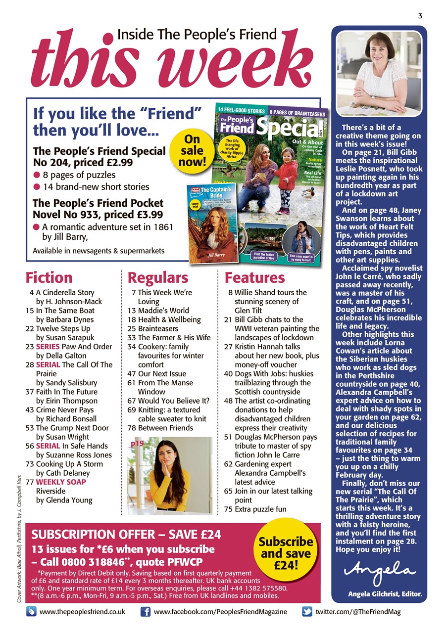 The People’s Friend Preview Pages