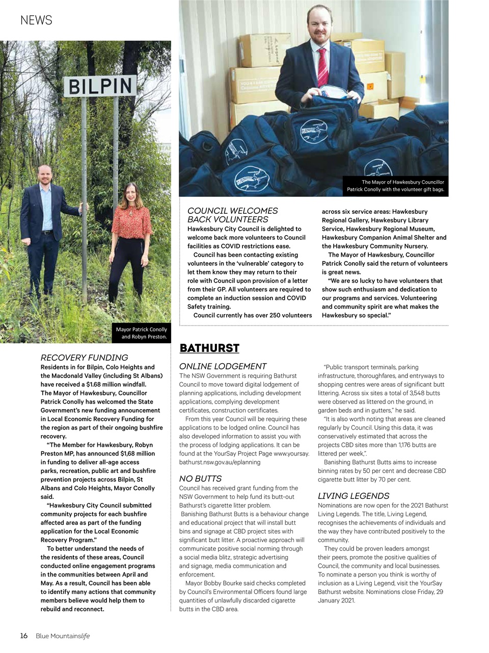 Blue Mountains Life Preview Pages