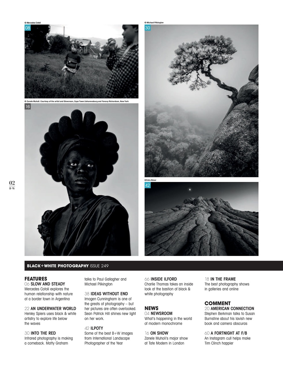 Black+White Photography Preview Pages