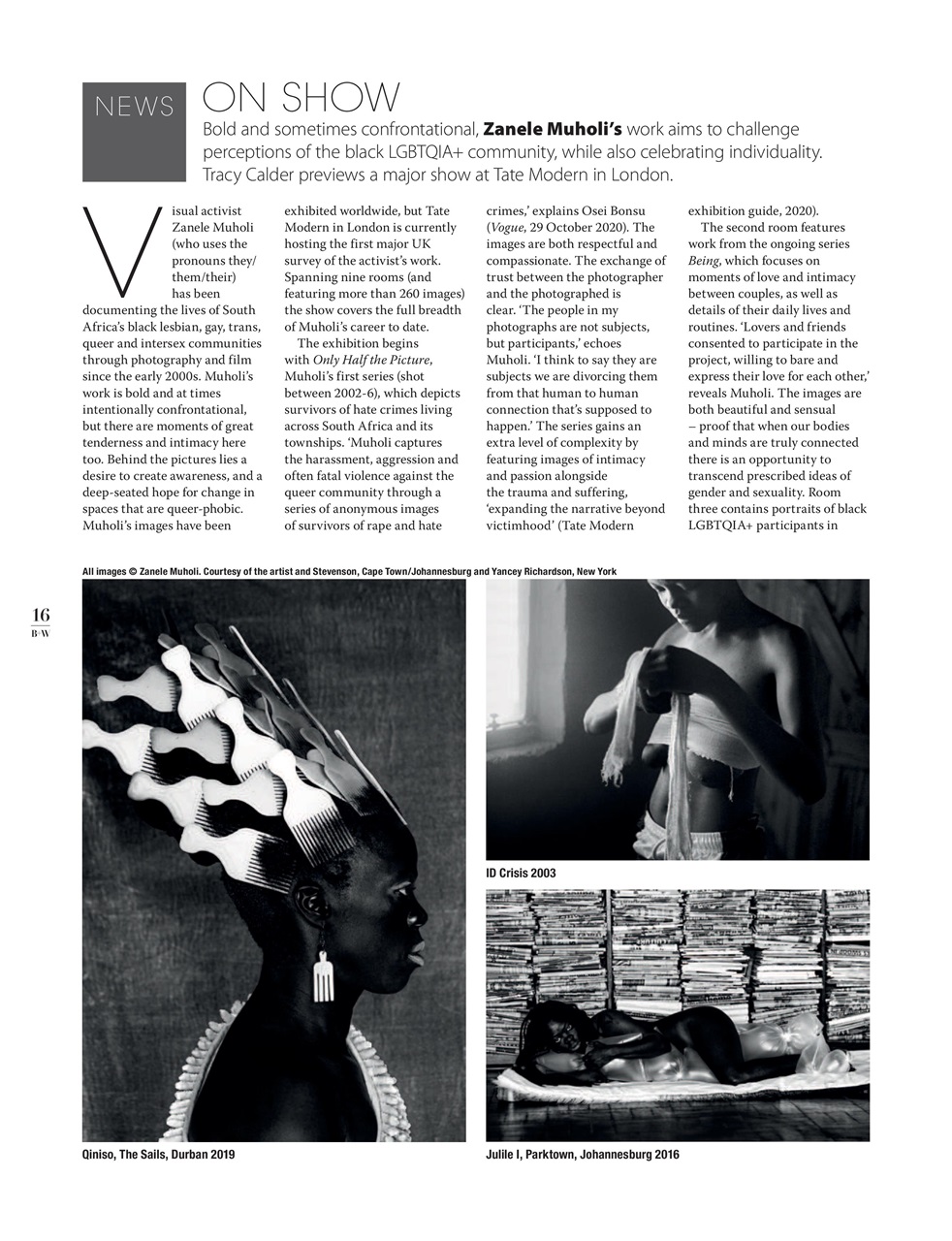 Black+White Photography Preview Pages