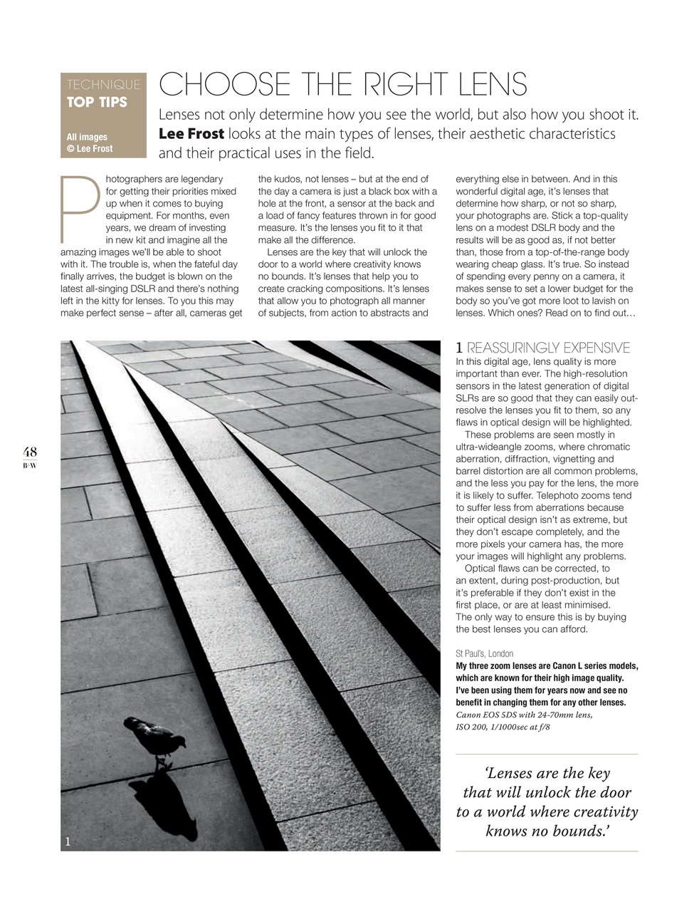 Black+White Photography Preview Pages