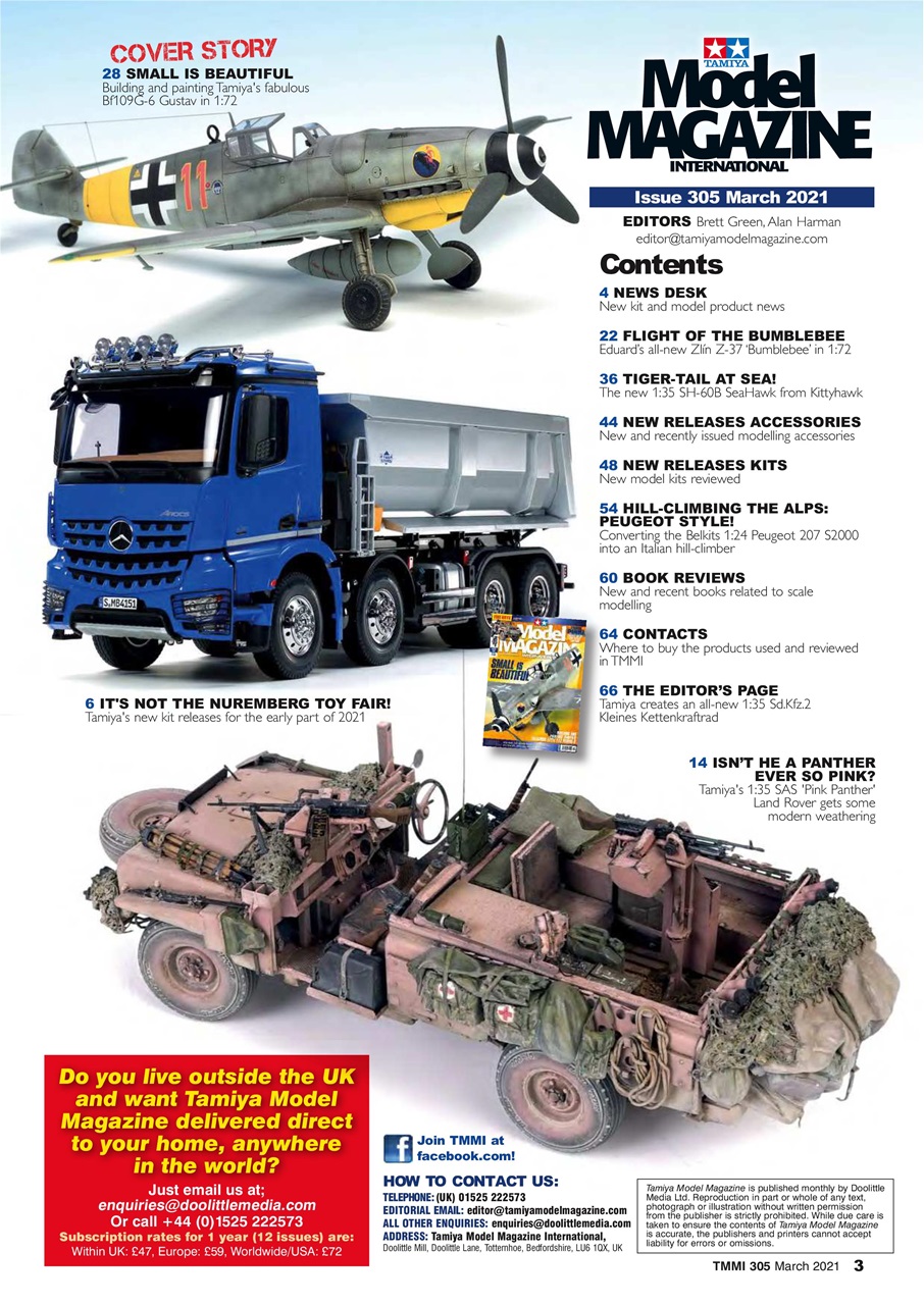 Tamiya Model Magazine Preview Pages