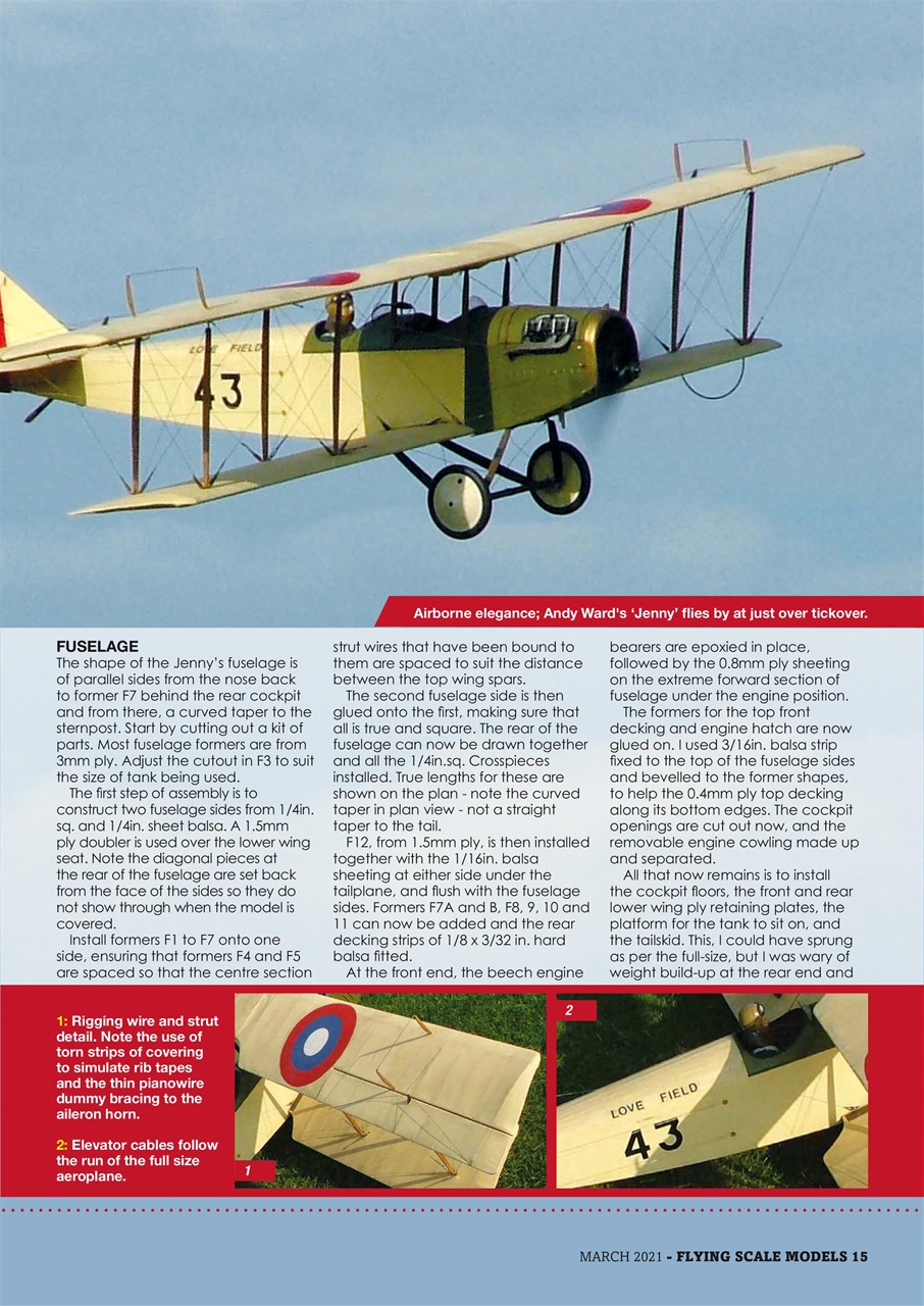 Radio Control Model Flyer Preview Pages
