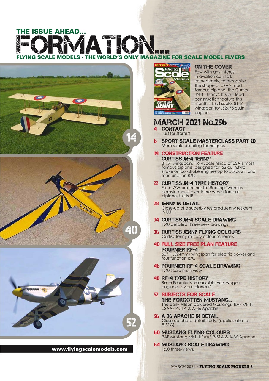 Flying Scale Models Preview Pages