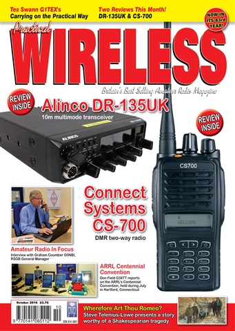 Practical Wireless issue October 2014