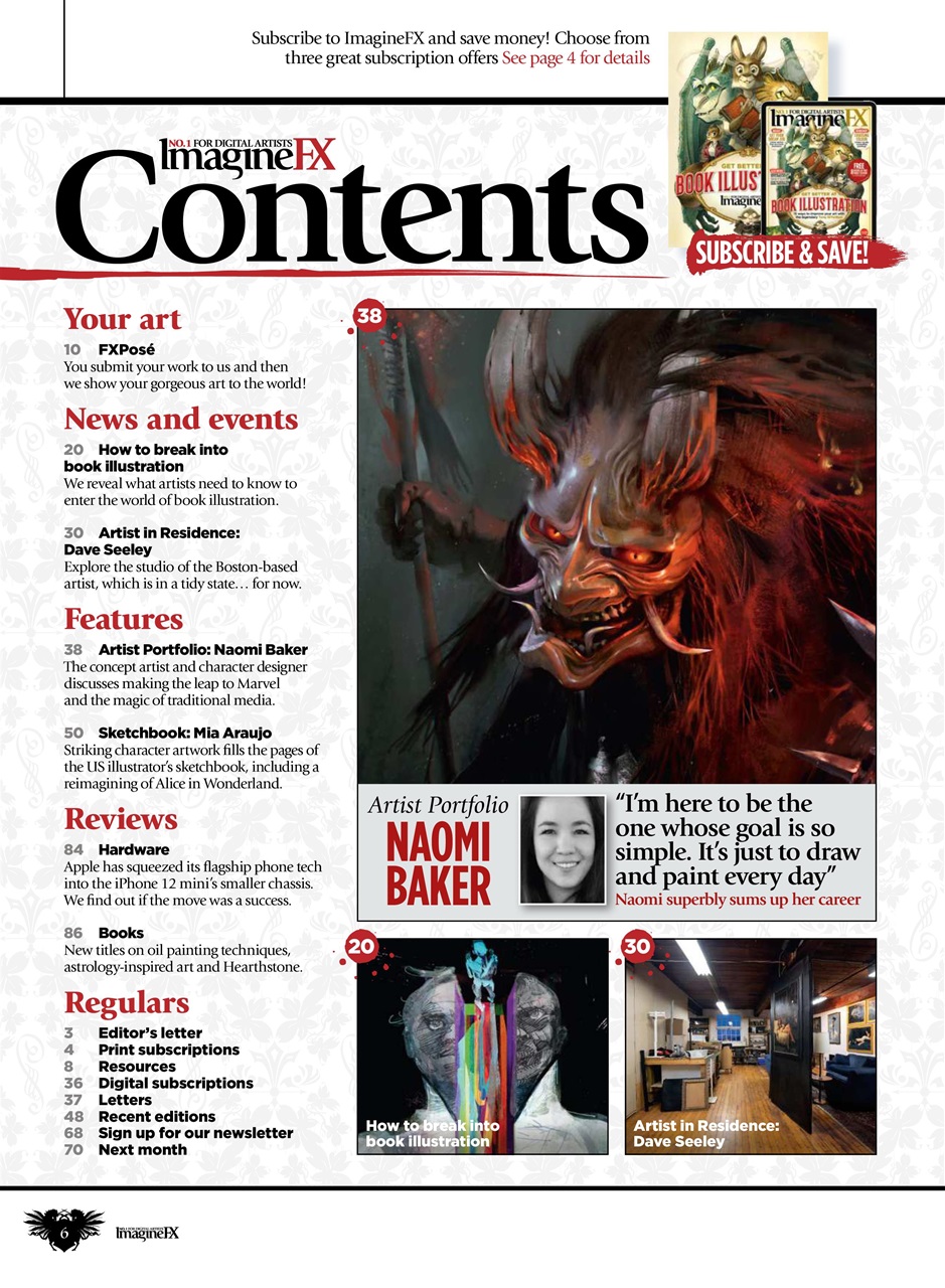 ImagineFX Preview Pages