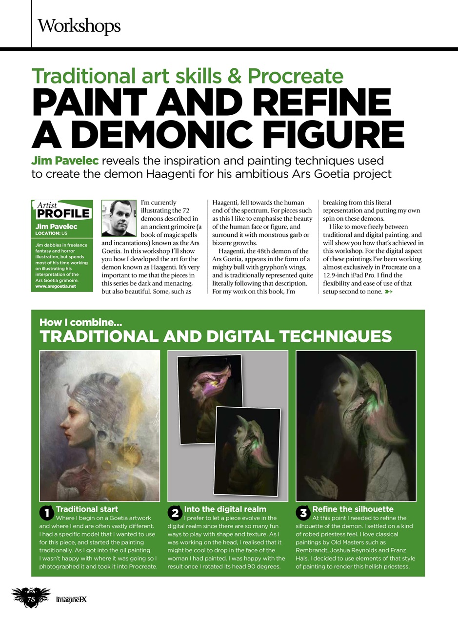ImagineFX Preview Pages