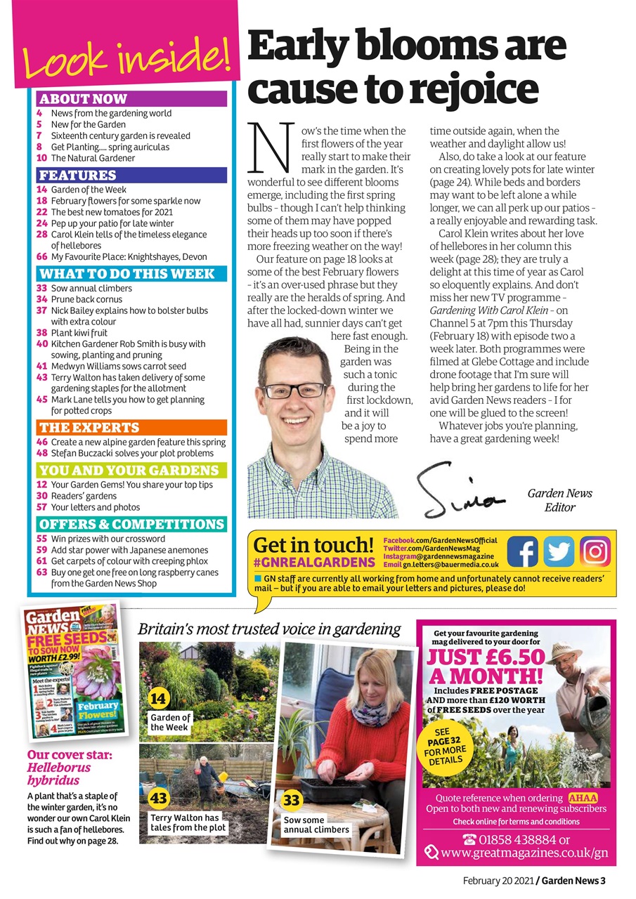 Garden News Preview Pages