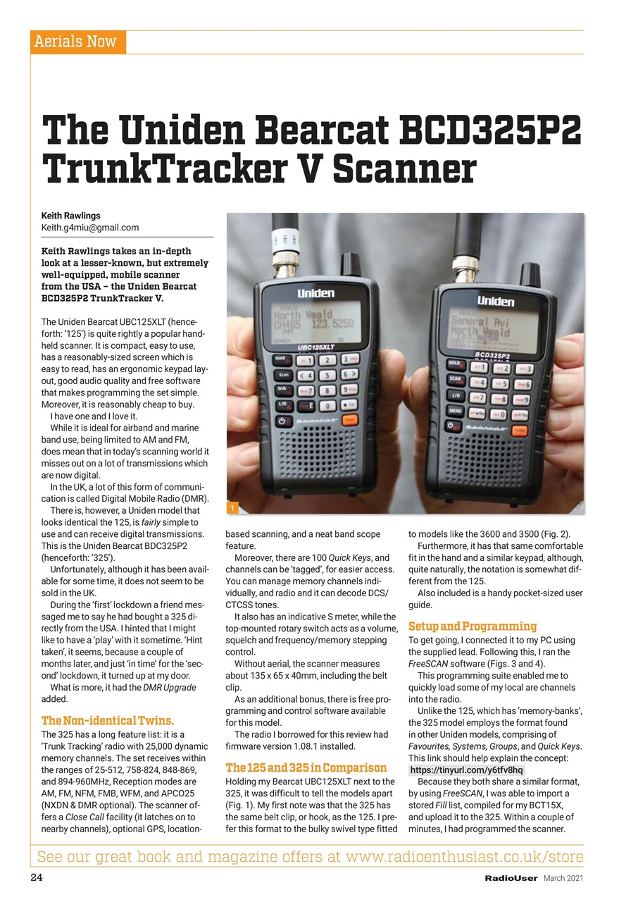 Radio User Preview Pages