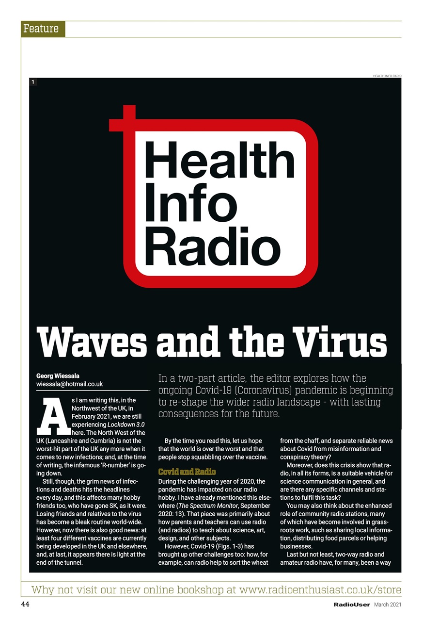 Radio User Preview Pages