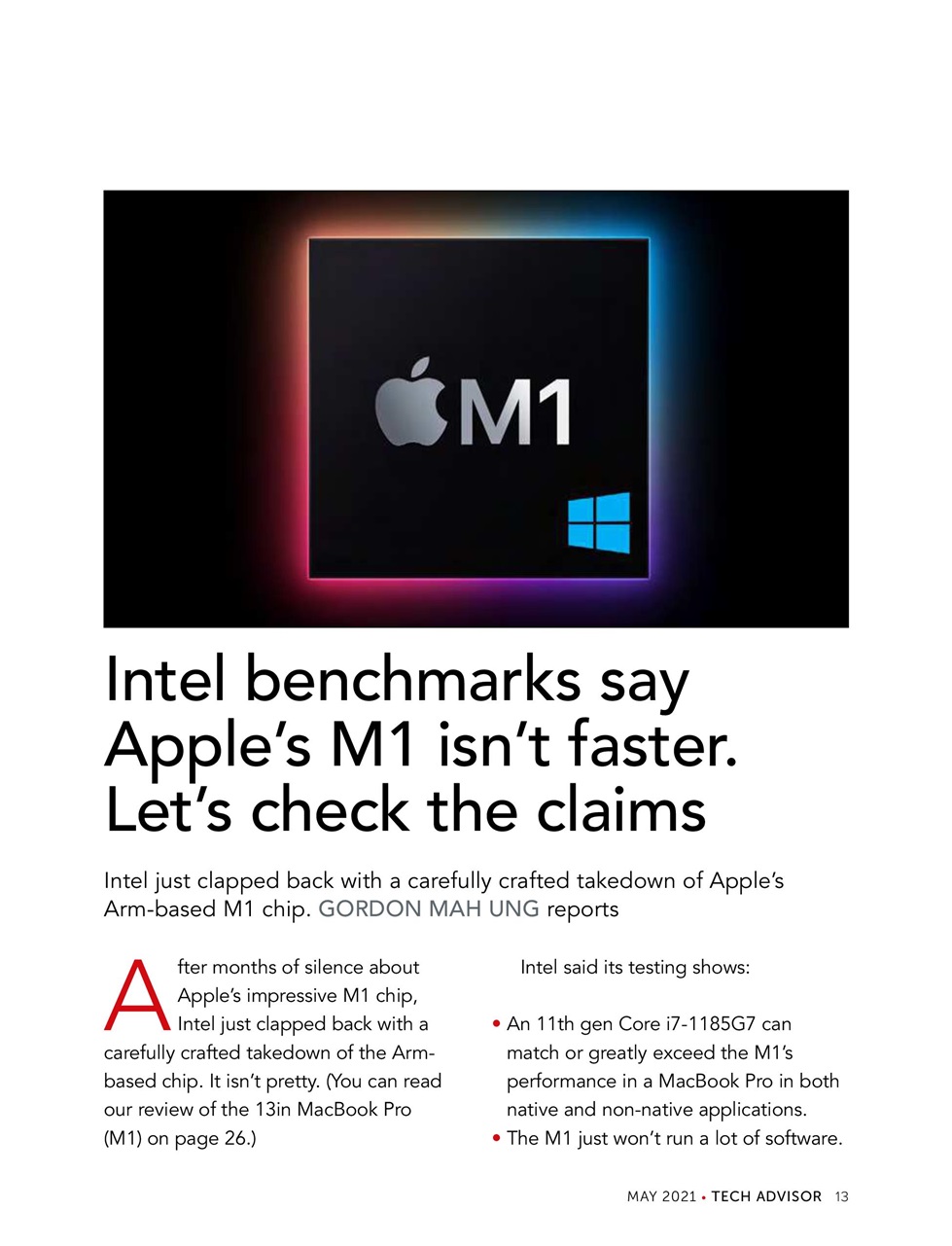 Tech Advisor Preview Pages