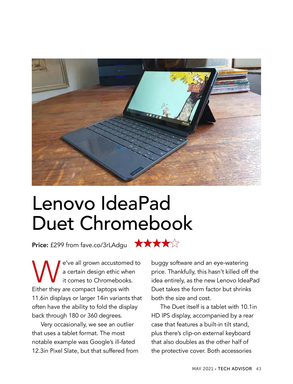 Tech Advisor Preview Pages