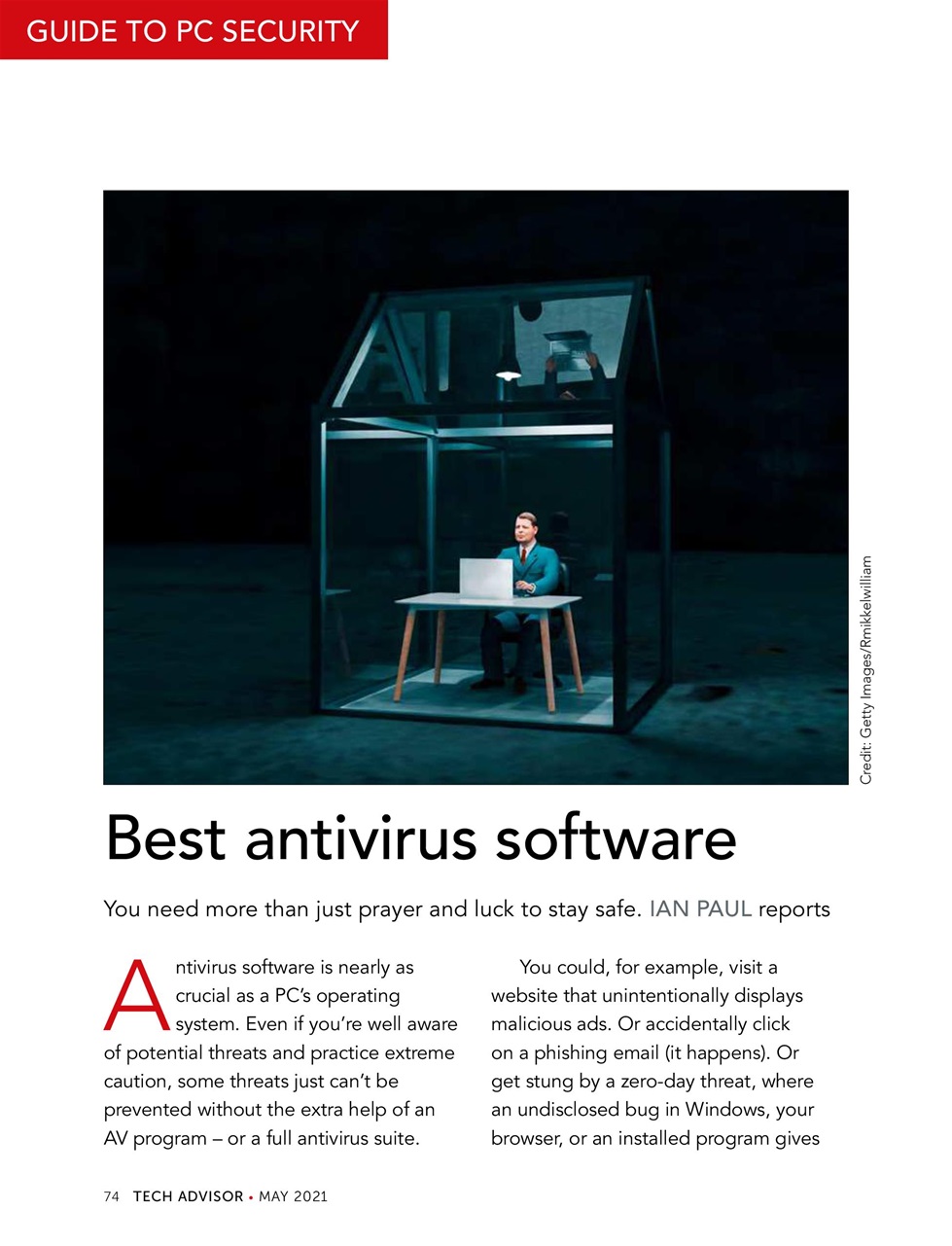 Tech Advisor Preview Pages