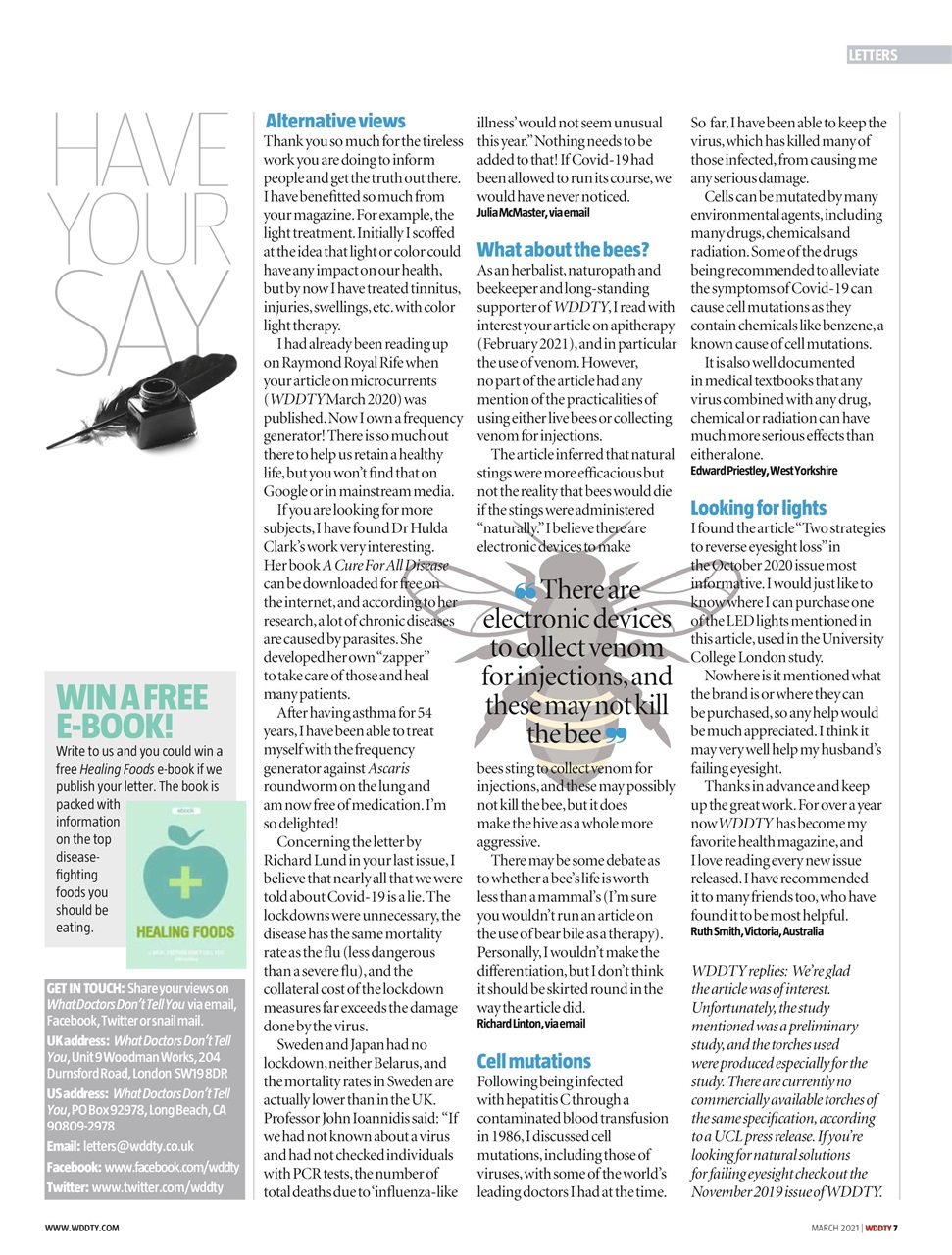 What Doctors Don't Tell You Preview Pages