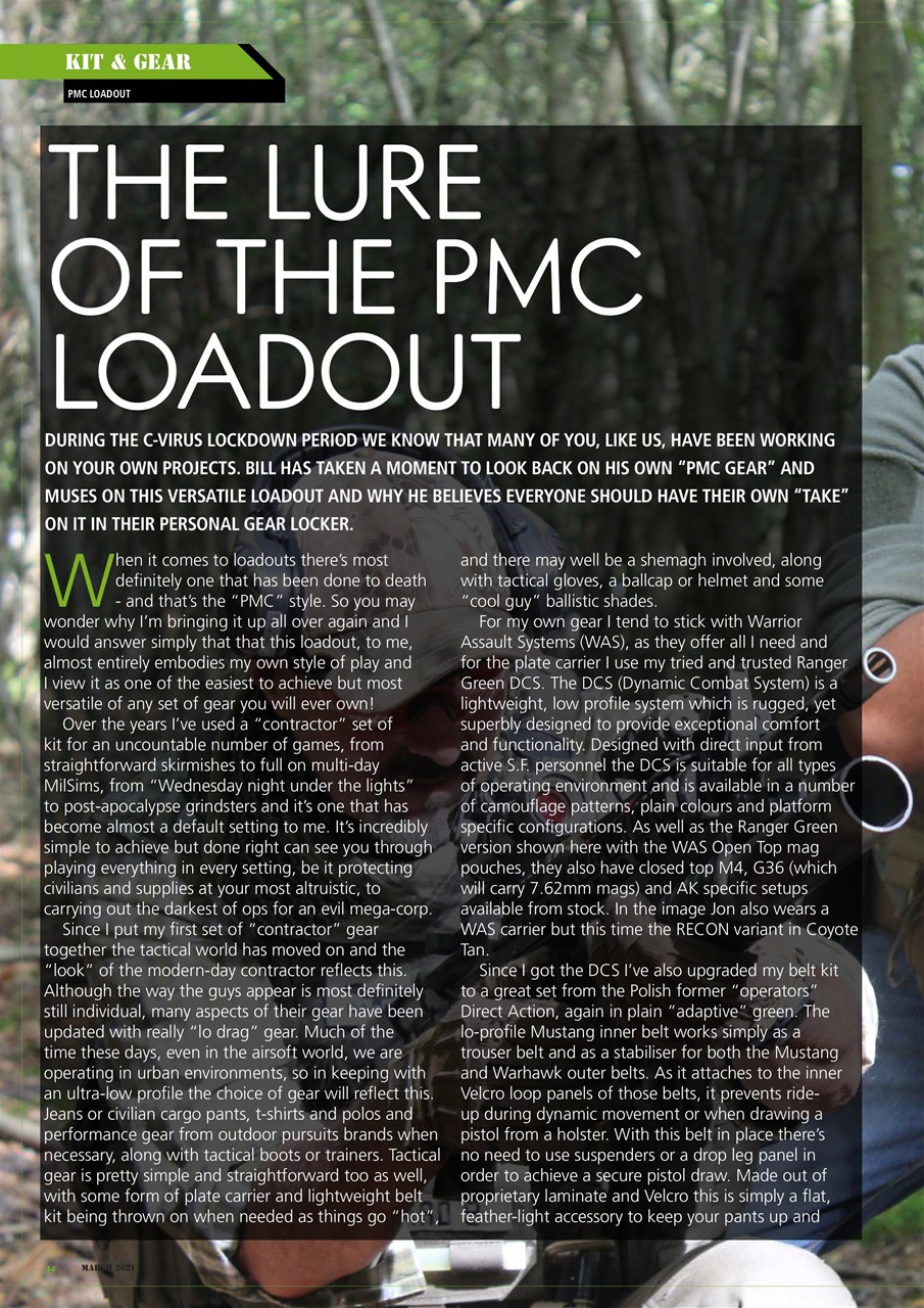 Airsoft Action Preview Pages