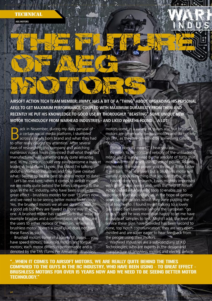 Airsoft Action Preview Pages