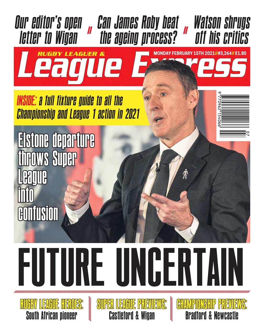 League Express Preview Pages