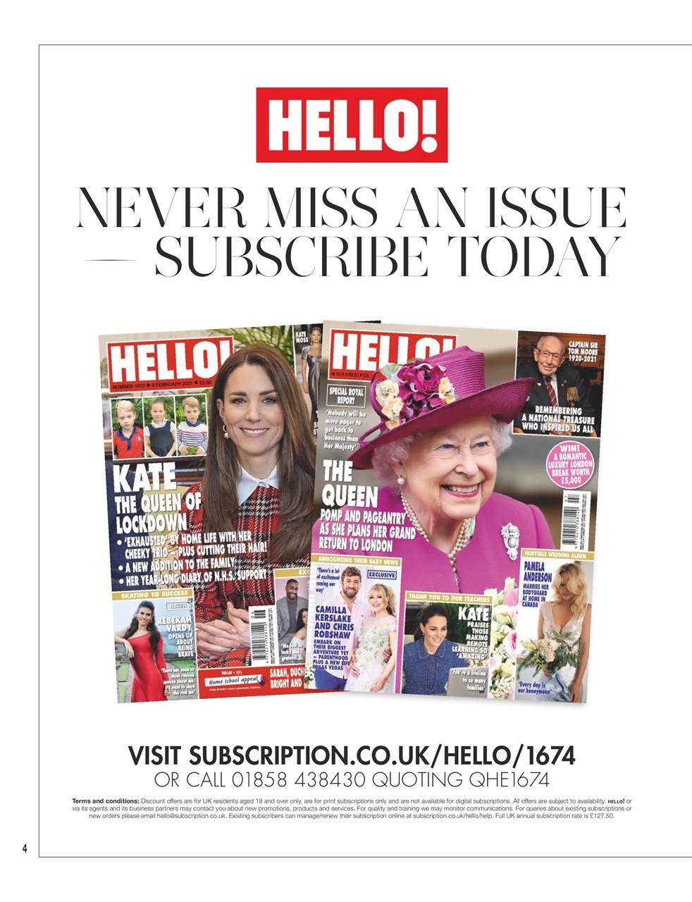 Hello! Magazine Preview Pages