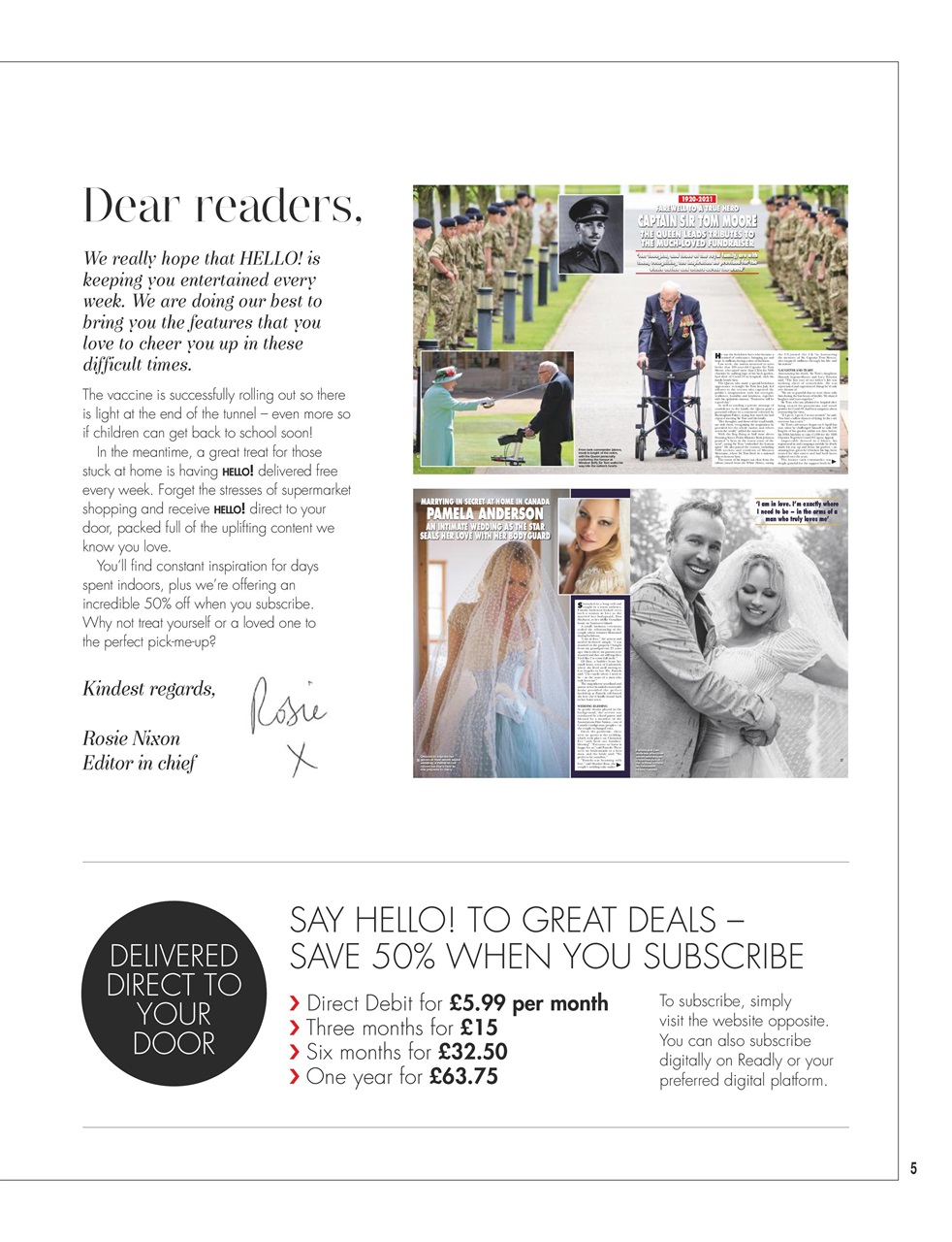 Hello! Magazine Preview Pages