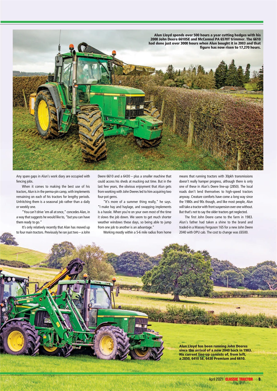Classic Tractor Preview Pages