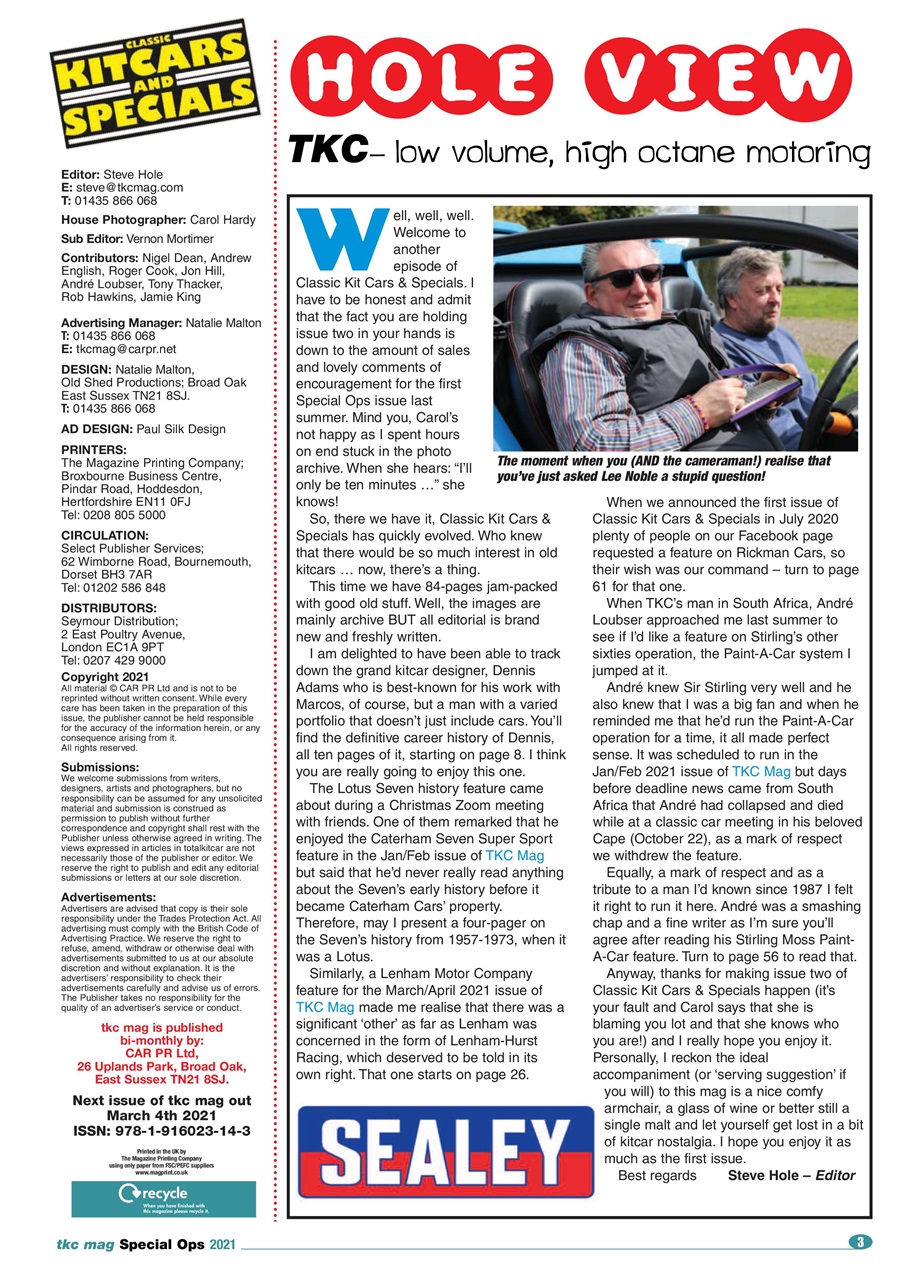 TKC Magazine Preview Pages