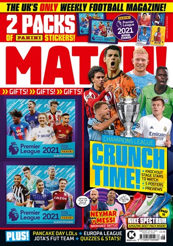 Match issue 16 Feb 21