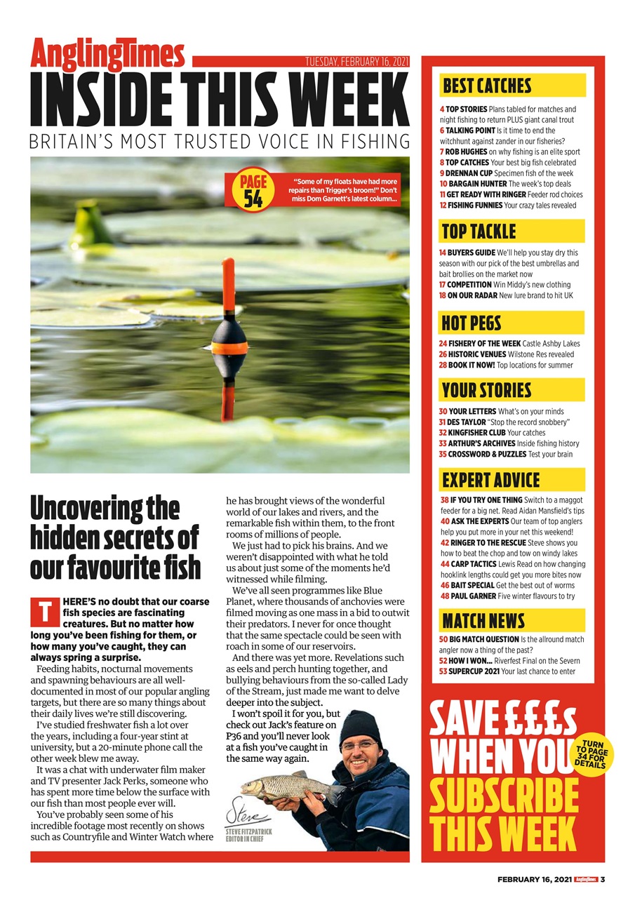 Angling Times Preview Pages